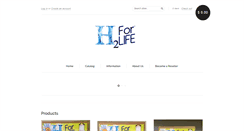 Desktop Screenshot of h2forlife.com